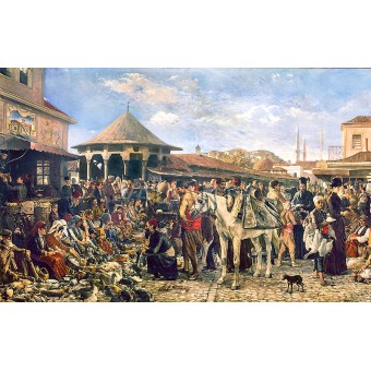Пазар в Пловдив – 1885