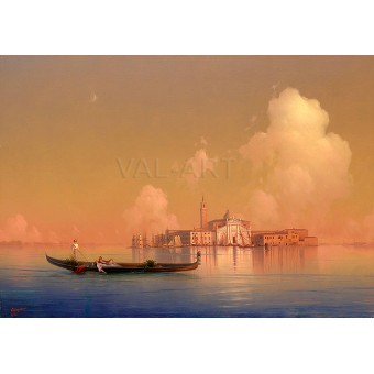 Изглед от Венеция. Сан Джорджо Маджоре – 1851
