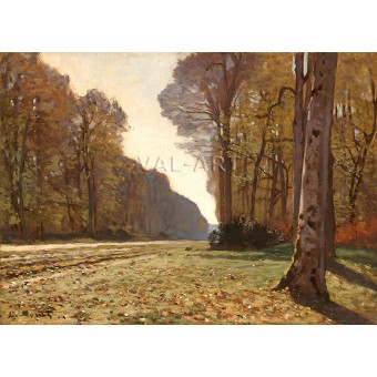 Пътека в гората на Фонтебло (1865)