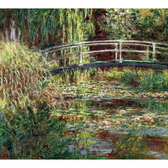 Езерце с водни лилии, цветна симфония (1900)