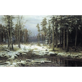 РЕПРОДУКЦИИ НА КАРТИНИ Първи сняг (1875)