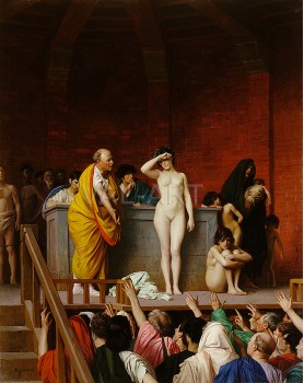 Пазар на роби в Рим – 1867