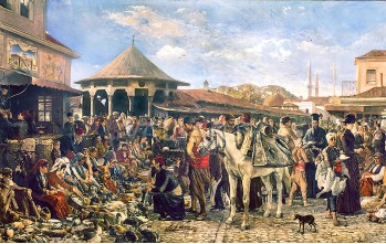 Пазар в Пловдив – 1885