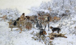 Зимен лов - 1914