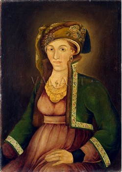 Портрет на Християния Зографска - към 1844