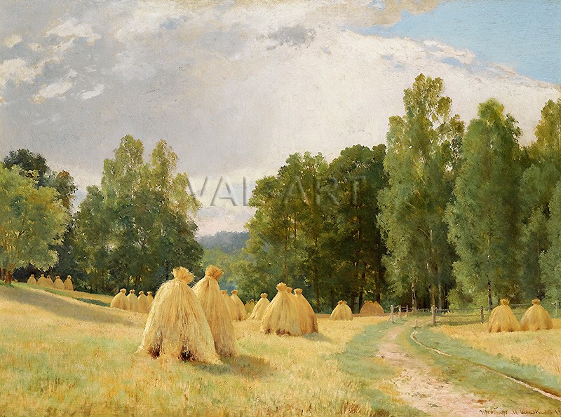 РЕПРОДУКЦИИ НА КАРТИНИ Сено в Преображенское (1890)
