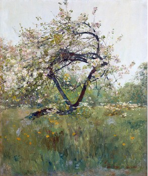 Цъфнала праскова – 1887-89