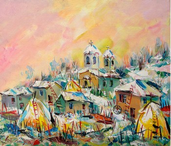 Залез през зимата - 2013