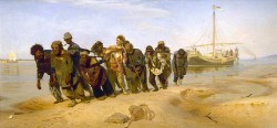 Бурлаци на Волга – 1870 – 1873