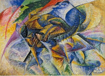 РЕПРОДУКЦИИ НА КАРТИНИ Динамизъм на велосипедист (1913)