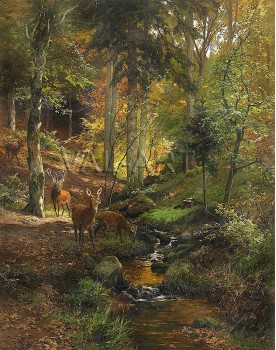 Сърни в гората (1901) РЕПРОДУКЦИИ НА КАРТИНИ