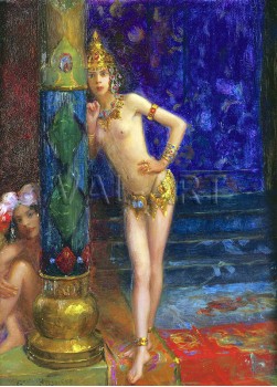 РЕПРОДУКЦИИ НА КАРТИНИ Две танцьорки (1912)