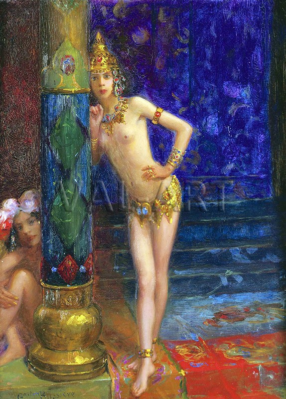 РЕПРОДУКЦИИ НА КАРТИНИ Две танцьорки (1912)