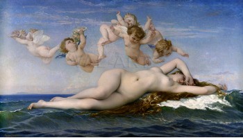 РЕПРОДУКЦИИ НА КАРТИНИ Раждането на Венера (1863)