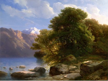Езерото край Тюн (1854) РЕПРОДУКЦИИ НА КАРТИНИ