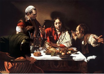 РЕПРОДУКЦИИ НА КАРТИНИ Вечеря в Емаус (1601)