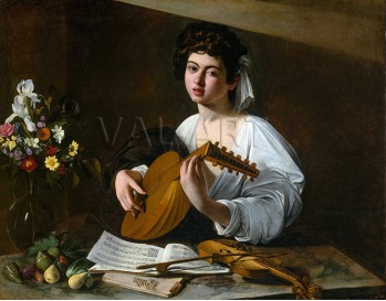 РЕПРОДУКЦИИ НА КАРТИНИ Свирещият на лютня (1595)