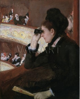РЕПРОДУКЦИИ НА КАРТИНИ В ложата (1878)