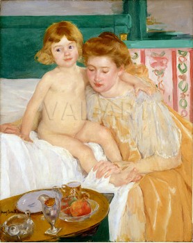 РЕПРОДУКЦИИ НА КАРТИНИ Майка и дете (Детето се събужда) (1889)