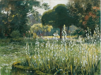 РЕПРОДУКЦИИ НА КАРТИНИ Летни зюмбюли (Галтония) (1901)