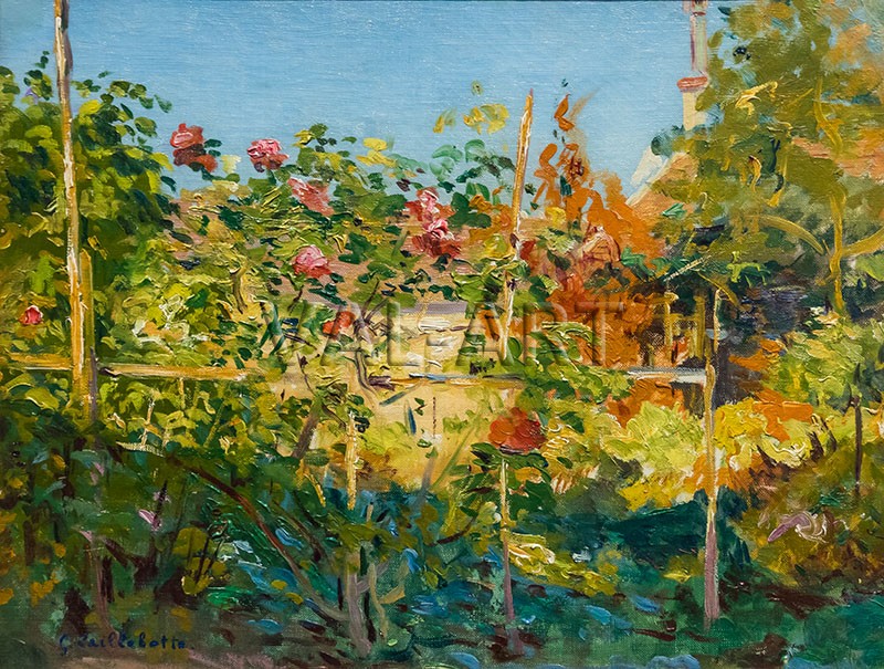 РЕПРОДУКЦИИ НА КАРТИНИ Градина в Трувил II (1882)