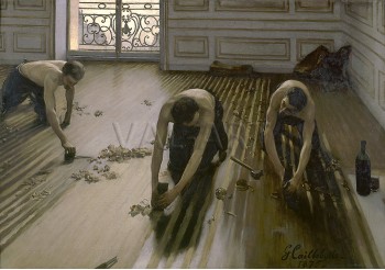 РЕПРОДУКЦИИ НА КАРТИНИ Рендосвачи на подове (1875)