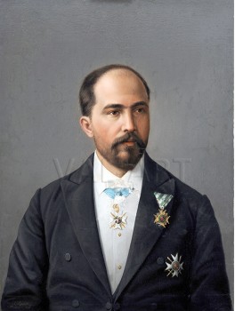 РЕПРОДУКЦИИ НА КАРТИНИ Портрет на Стамболов (1895)