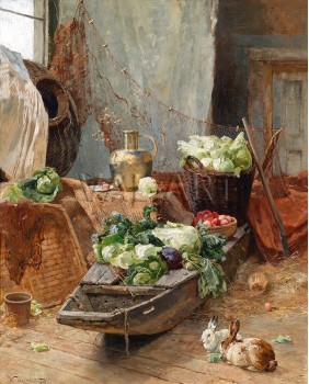 РЕПРОДУКЦИИ НА КАРТИНИ В рибарска къща (1890)