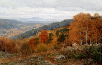 РЕПРОДУКЦИИ НА КАРТИНИ Есенен пейзаж (1900)