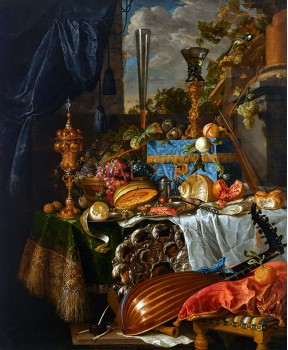 РЕПРОДУКЦИИ НА КАРТИНИ Банкетен натюрморт (1654)