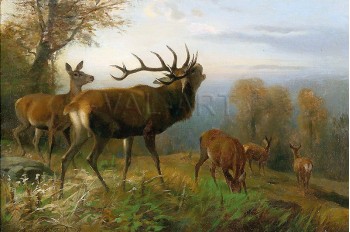 РЕПРОДУКЦИИ НА КАРТИНИ Елен със стадо (1891)
