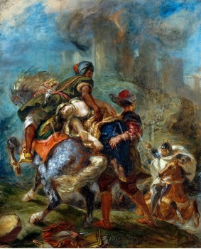 РЕПРОДУКЦИИ НА КАРТИНИ Отвличането на Ребека (1846)
