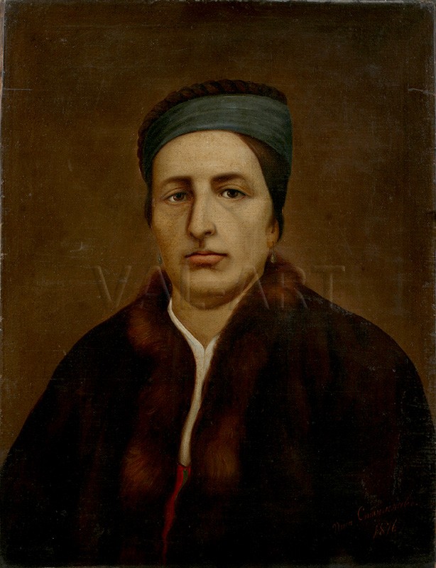 РЕПРОДУКЦИИ НА КАРТИНИ  Портрет на Екатерина Хаджи-Гюрова Зографска (1876)