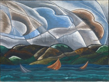 РЕПРОДУКЦИИ НА КАРТИНИ Облаци и вода (1930)