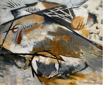 РЕПРОДУКЦИИ НА КАРТИНИ Преследвайки се (1929)