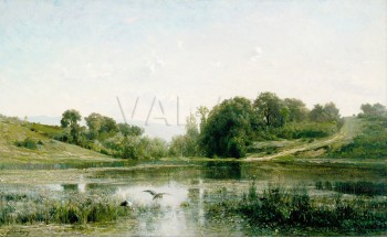 Репродукции на картини: Блатата на Жилио (1853) – Шарл-Франсоа Добини