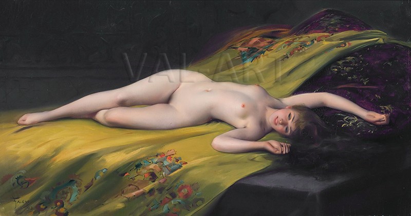 РЕПРОДУКЦИИ НА КАРТИНИ Легнала гола фигура II (1893)