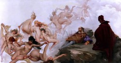 РЕПРОДУКЦИИ НА КАРТИНИ Сънят на Фауст (1880)