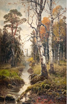 РЕПРОДУКЦИИ НА КАРТИНИ Есенен пейзаж (1909)