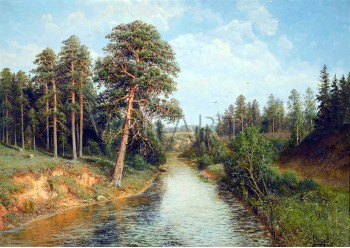 РЕПРОДУКЦИИ НА КАРТИНИ Горска сцена (1901)