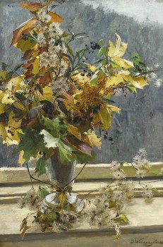 РЕПРОДУКЦИИ НА КАРТИНИ Есенни листа (1911)