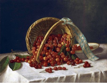 РЕПРОДУКЦИИ НА КАРТИНИ Кошница с череши (1864)