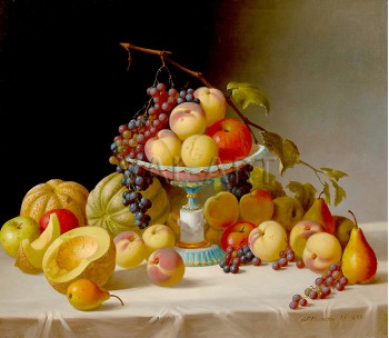 РЕПРОДУКЦИИ НА КАРТИНИ Натюрморт (1855)