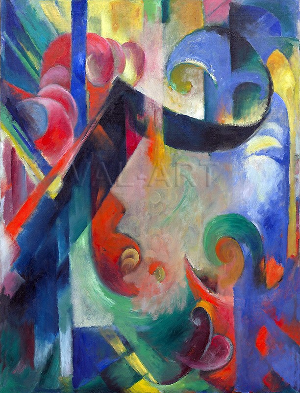 РЕПРОДУКЦИИ НА КАРТИНИ Счупени форми (1914)