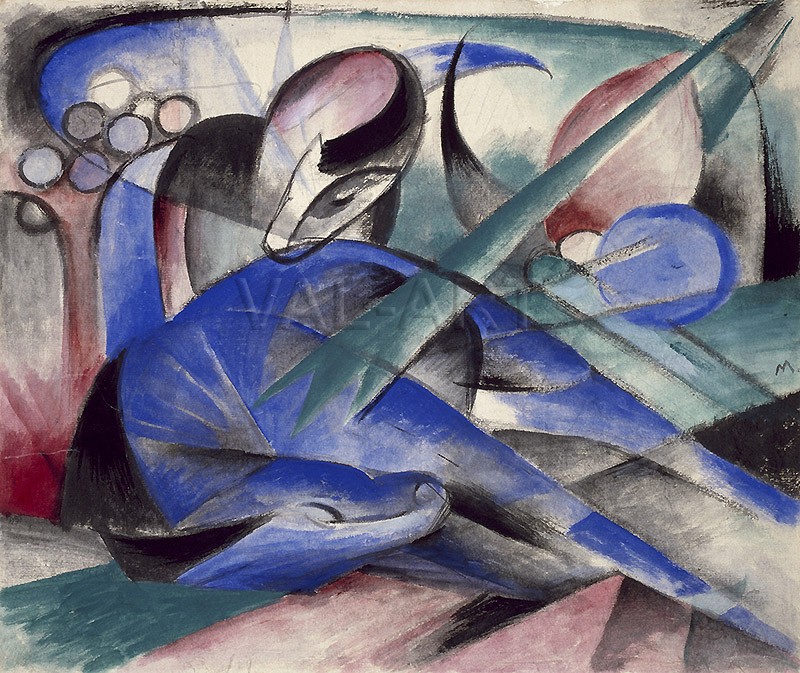 РЕПРОДУКЦИИ НА КАРТИНИ Мечтаещият кон (1913)