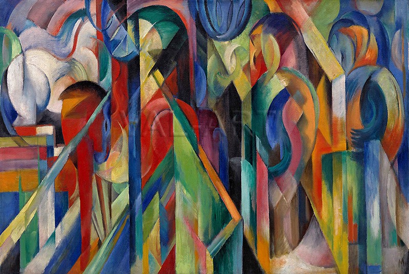 РЕПРОДУКЦИИ НА КАРТИНИ Конюшни (1913)