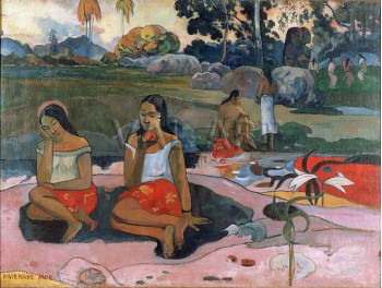 Репродукции на картини: Свещен извор, сладки сънища (1894) – Пол Гоген
