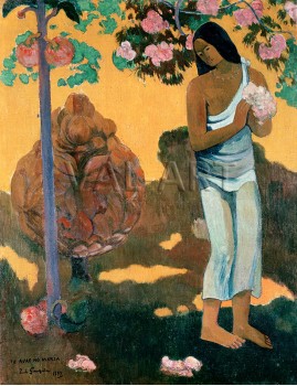 Репродукции на картини: Месецът на Мария (1899) – Пол Гоген