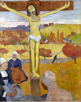Репродукции на картини: Жълтият Христос (1889) – Пол Гоген
