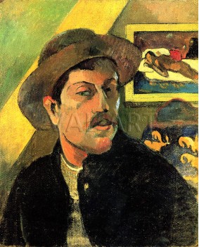 Репродукции на картини: Автопортрет (1893) – Пол Гоген